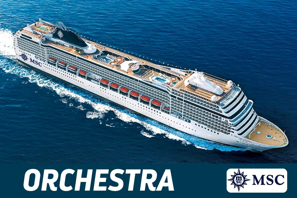 كروز إيطاليا وإسبانيا MSC Orchestra 2026 | رحلة بحرية فاخرة لا تُنسى
